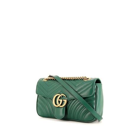 borsa gucci verde pubblicita